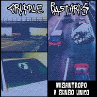 Image 1 of Cripple Bastards - "Misantropo A Senso Unico" LP+CD (Italian Import)