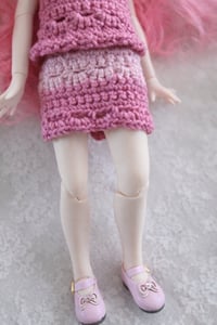Image 4 of Blythe with Handmade Crochet Set 