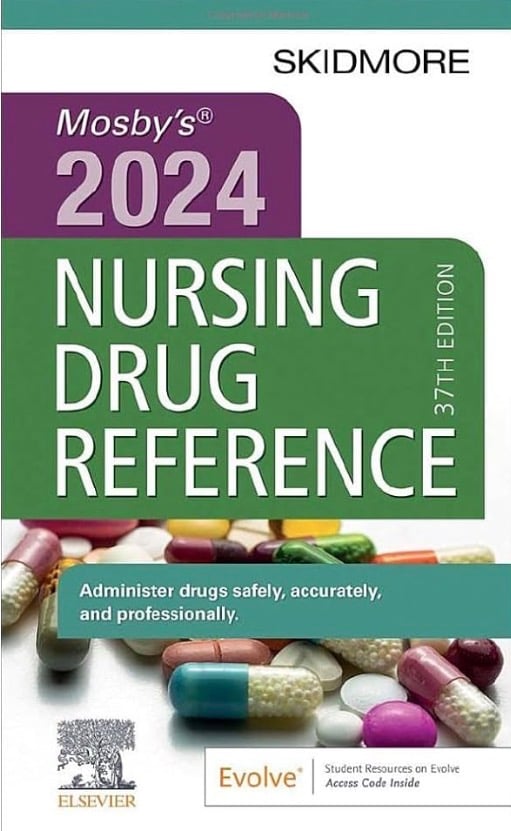 Image of Mosbys 2024 Nursing Drug Reference- eBook