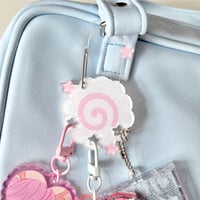 Image 1 of Narutomaki Carabiner Clip - charm and trinket holder