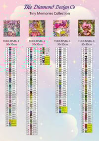 Image 4 of Tiny Memories Collection Mini Diamond Painting Kit by Regan Kubecek