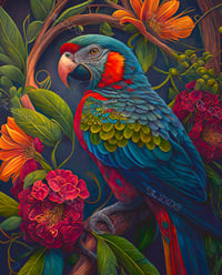 Image 1 of Amazonia Full Size Diamond Painting by RomantzArt