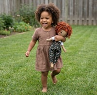 Image 2 of Lauren Handmade Linen Doll (PREORDER - THIS ITEM WILL SHIP ON OR BEFORE APRIL 30TH, 2026)