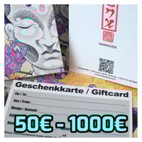🎁 Tattoo-Gutscheine / Geschenkkarte / Gift Card 🎁