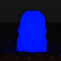 Image 2 of Gus edc lanyard bead- white to violet glow