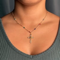 Image 1 of Princess Cross Pendant
