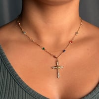 Image 2 of Princess Cross Pendant