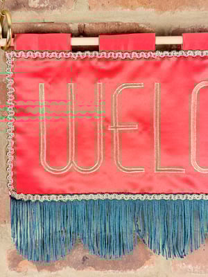 Image of Welcome in Flaming Coral 