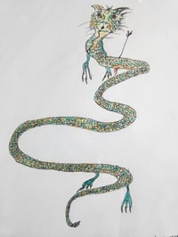 "Merlin Monroe" painting