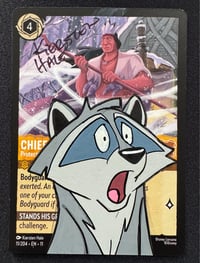 Lorcana Alter and Autograph- Meeko