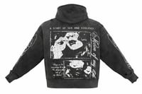 Image 2 of RICHE SANS TRAHIR- “Sex And Violence” Zip-Up Hoodie