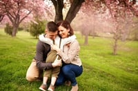 Image 2 of Peach and Cherry Blossoms