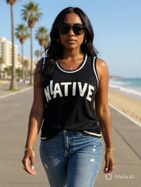 Image 3 of LA NATIVE Jersey Tank