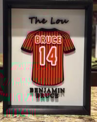 Image 4 of Custom Jersey shadow board gift football baseball hockey basketball