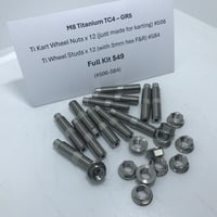 Image 2 of #506-584 KIT - TITANIUM Wheel Nuts - Stud.