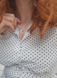 Image 13 of Ready to ship! 'Mermaids Kiss ' Sterling Silver Pebble and Green Cornish Seaglass 