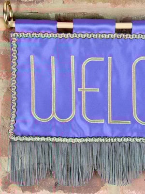 Image of Welcome in Ultra Purple