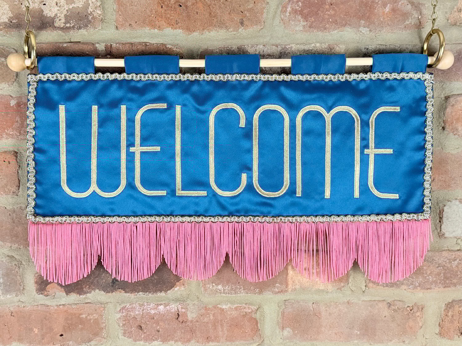 Image of Welcome in Constellation Blue