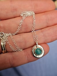 Image 10 of Ready to Ship! 'Tangled Secrets ' - Matrix Turquoise and Sterling Silver 