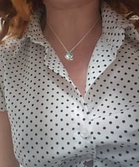 Image 8 of Ready to Ship! 'Tangled Secrets ' - Matrix Turquoise and Sterling Silver 