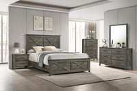 Image 1 of UNi-B522 / KING OR QUEEN BED FRAME SET
