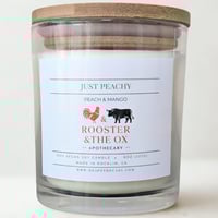 Image 1 of Just Peachy Soy Candle – Peach & Mango | 100% Soy Wax Candle