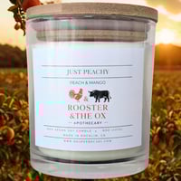 Image 3 of Just Peachy Soy Candle – Peach & Mango | 100% Soy Wax Candle