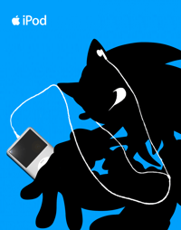 Image 1 of iPod Poster - Sonic