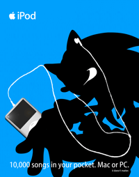 Image 2 of iPod Poster - Sonic
