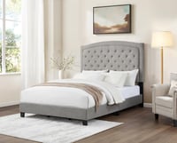 UNi-B587BED / KING, QUEEN, FULL OR TWIN BED FRAME