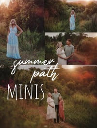 Image 1 of May 30: Summer Path at Sunset 15-Minute Session 