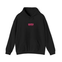 Image 1 of Black Hoodie with Embroidered Logo — Minimal Streetwear Pullover
