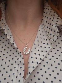 Image 1 of Ready to ship! Horseshoe Necklace 1