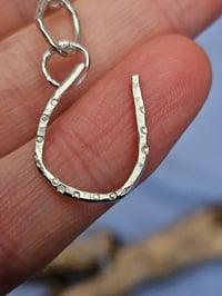 Image 6 of Ready to ship! Wire Horseshoe Sterling Silver 