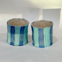 turquoise cup set