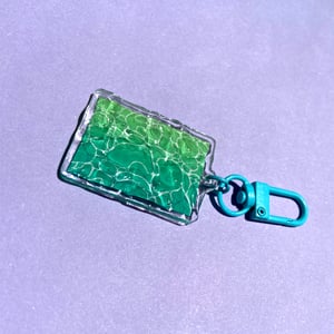 Image of Wavy Water Phone/Key Charms | Acrylic Charms