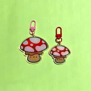 Image of Mushroom Phone/Key Charms | Acrylic Charms