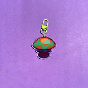 Image of Mushroom Phone/Key Charms | Acrylic Charms