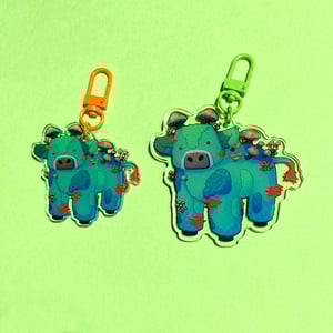 Image of Mooshroom Phone/Key Charms | Acrylic Charms