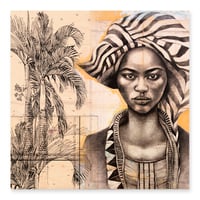 Image 1 of Tirage sur Canvas - "Tutuba"