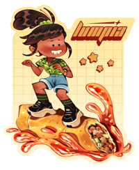 Image 2 of Lumpia Shirt (1 available for now)