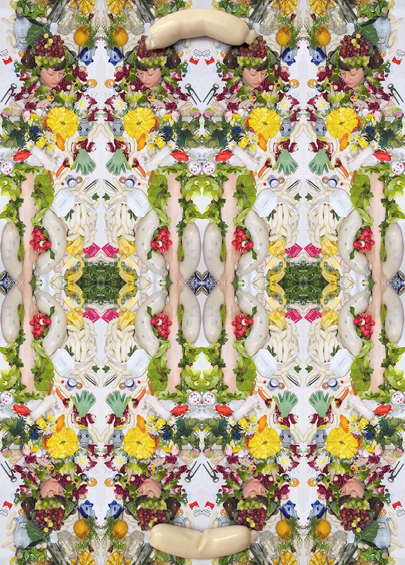 Schaugericht Poster mit Wurst