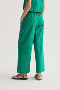 Image 1 of  Pantalón con estampado Green Cherries