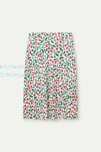 Image 5 of Falda midi con estampado Guinda