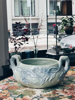 Vintage Höganäs krukke 