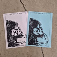 Image 1 of Pettibon "They Taught Me To Lie" posters