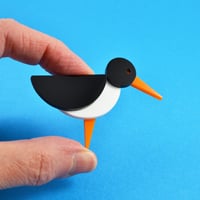 Image 2 of Oystercatcher Brooch or Necklace