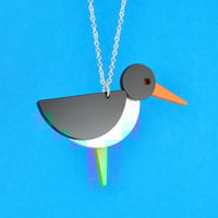 Image 4 of Oystercatcher Brooch or Necklace