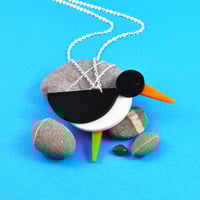 Image 9 of Oystercatcher Brooch or Necklace