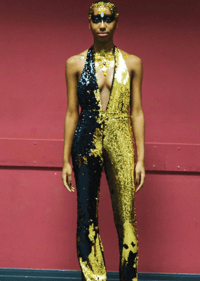 Image 12 of The Disco Occasionally Set - Flip Sequin Jumpsuit, Cape & Cowboy Hat